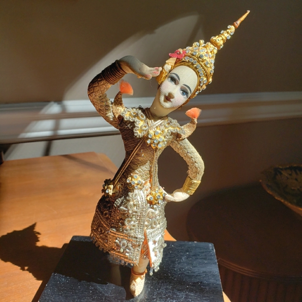 Thai traditional dance doll.